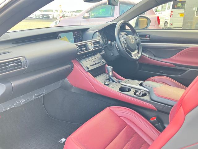 RC RC350 Fスポーツ 純正メモリーナビフルセグTV/バックモニター/クリアランスソナー/Buluetoothオーディオ/CD・DVD再生可/ETC2.0/スマートキー・カードキー/ダークローズ革シート/LEDヘッドランプ(26枚目)