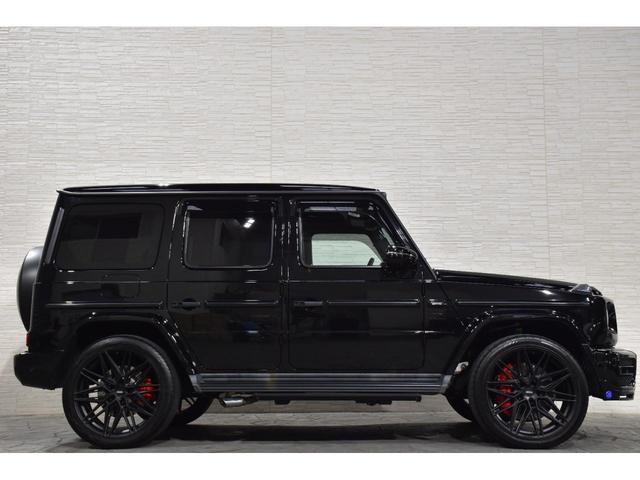 Ｇクラス Ｇ６３　ＡＭＧレザーエクスクルーシブパッケージ　左ハンドル　ＢＲＡＢＵＳフロントスポイラー　ＶＯＳＳＥＮ　ＨＦ７　２３インチマットブラックホイール　電動サイドステップ　ラゲッジボード　低ダストブレーキパッド　インナーブラックヘッドライト（55枚目）