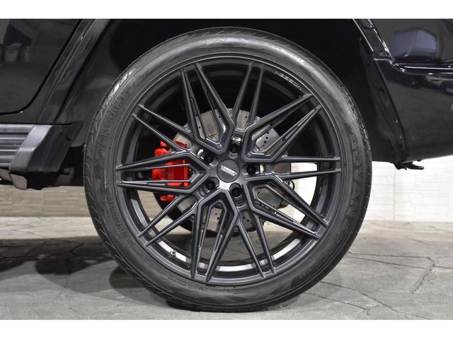 Ｇクラス Ｇ６３　ＡＭＧレザーエクスクルーシブパッケージ　左ハンドル　ＢＲＡＢＵＳフロントスポイラー　ＶＯＳＳＥＮ　ＨＦ７　２３インチマットブラックホイール　電動サイドステップ　ラゲッジボード　低ダストブレーキパッド　インナーブラックヘッドライト（57枚目）