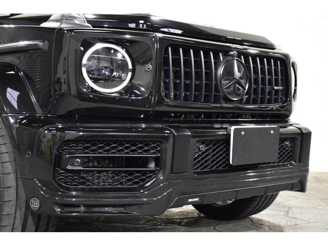 Ｇクラス Ｇ６３　ＡＭＧレザーエクスクルーシブパッケージ　左ハンドル　ＢＲＡＢＵＳフロントスポイラー　ＶＯＳＳＥＮ　ＨＦ７　２３インチマットブラックホイール　電動サイドステップ　ラゲッジボード　低ダストブレーキパッド　インナーブラックヘッドライト（61枚目）