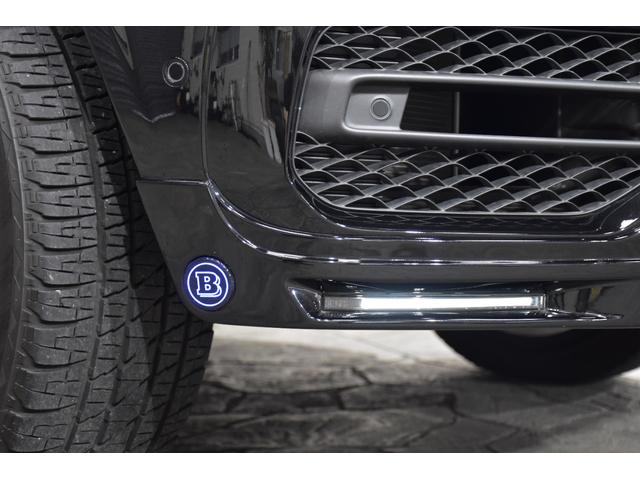 Gクラス G400d マヌファクトゥーアエディション 純正G63 22AW ブラバス製Fスポイラー G63仕様フロントバンパー ぱなめりかブラックラッピング 電動サイドステップ ガラススライディングルーフ ブルメスター ブラック&グレーレザーシート(41枚目)