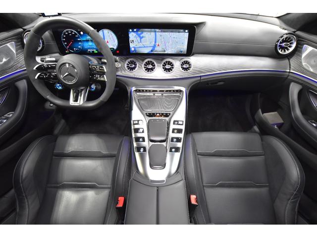 GT 4ドアクーペ 53 4マチック+ ダイナミックプラスPKG フルレザー仕様 パノラミックルーフ ヘッドアップディスプレイ ブルメスターサウンド エアサス 黒革シート シートヒーター&ベンチレーション AppleCarPlay ドラレコ(5枚目)