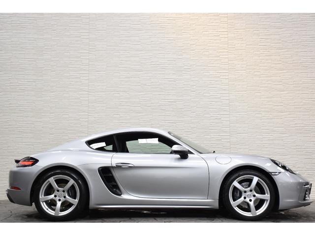 718ケイマン 718ケイマン スポクロPKG スポーツエグゾーストスポーツテールパイプ GTスポーツステアリング PDLS付バイキセノンヘッドライト 19AWケイマンS メタリックボディカラー 電動可倒式エクステリアミラー AAC(7枚目)