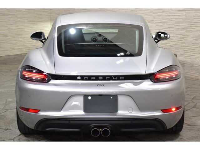 718ケイマン 718ケイマン スポクロPKG スポーツエグゾーストスポーツテールパイプ GTスポーツステアリング PDLS付バイキセノンヘッドライト 19AWケイマンS メタリックボディカラー 電動可倒式エクステリアミラー AAC(10枚目)