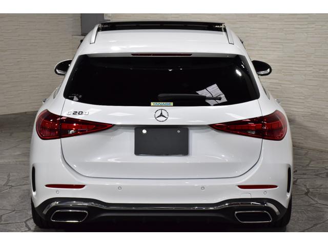 Cクラスステーションワゴン C200ステーションワゴンアバンギャルドAMGライP パノラミックスライディングルーフ ベーシックPKG レザーエクスクルーシブPKG ブラウン&ブラック革シート 前後ベンツドラレコ 純正フロアマット 純正18AW シートヒーター アンビエイトライト(10枚目)