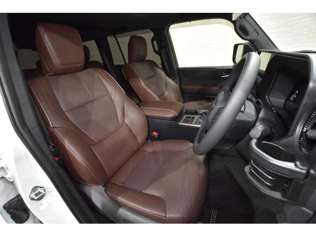 ランドクルーザー250 VXファーストエディション 丸目1眼LEDヘッドランプ モデリスタエアロ モデリスタPKG 18AWマットブラック デジタルインナーミラー サンルーフ ダークチェスト革シート シートヒーター&ベンチレーション ルーフレール(19枚目)