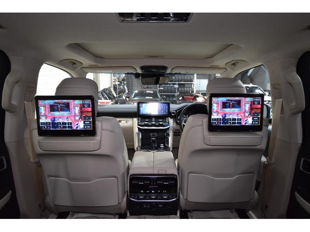 ランドクルーザー ZX モデリスタエアロ サンルーフ JBLサウンド リアエンターテインメントシステム(17枚目)