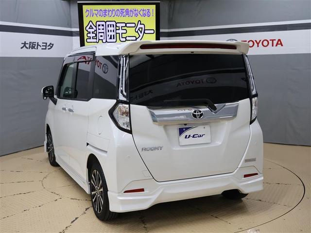 ルーミー カスタムG-T フルセグ メモリーナビ DVD再生 バックカメラ 衝突被害軽減システム ETC 両側電動スライド LEDヘッドランプ ワンオーナー モデリスタエアロ アイドリングストップ パノラミックビューモニター(4枚目)