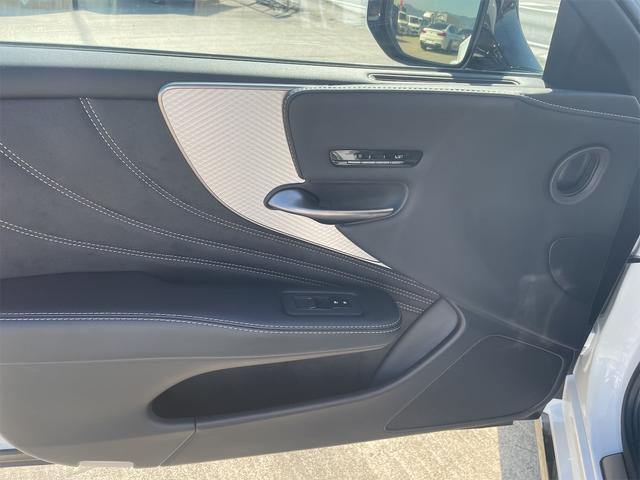 LS500h Fスポーツ リモコンエンジンスタータークリアランスソナーBluetooth ムーンルーフ ミュージックプレイヤー接続可DVD再生LEDヘッドランプ シートヒーターエアーシートETCパワーシートサイドカメラ(42枚目)