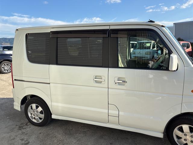 エブリイワゴン ＰＺターボ　ＰＺターボ　走行９７０００キロ　フォグランプ　片側パワースライドドア　アルミホイール１３インチ　フルフラットシート　ポータブルナビ　３カ月距離無制限保証付き（8枚目）