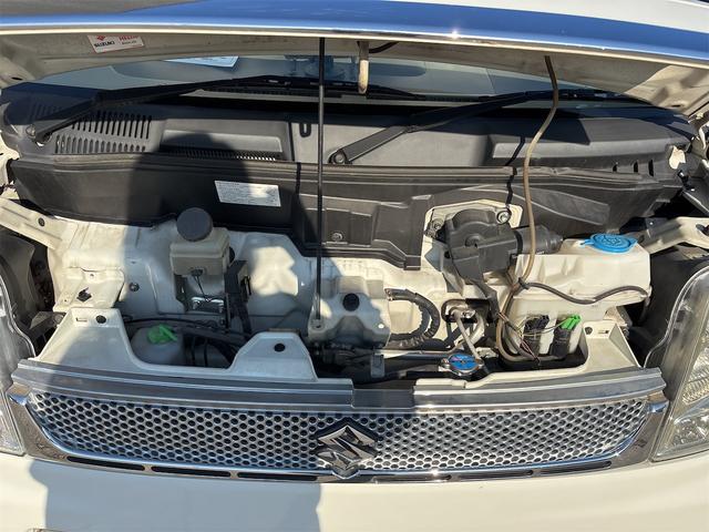 エブリイワゴン ＰＺターボ　ＰＺターボ　走行９７０００キロ　フォグランプ　片側パワースライドドア　アルミホイール１３インチ　フルフラットシート　ポータブルナビ　３カ月距離無制限保証付き（12枚目）