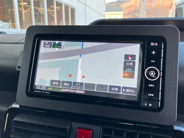 タント カスタムＲＳ　純正ナビゲーション　ドライブレコーダー　スマートアシスト・ＬＥＤヘッドランプ・プッシュエンジンスタート・１５インチアルミホイール・両側パワースライドドア・ＵＳＢソケット・オートエアコン・運転席助手席シートヒーター（7枚目）