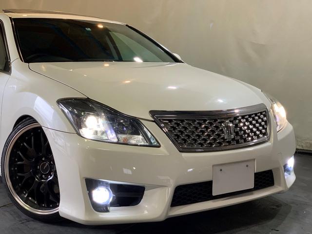 アスリート 新TEIN車高調 新20AW 黒革SRナビ地デジ(11枚目)