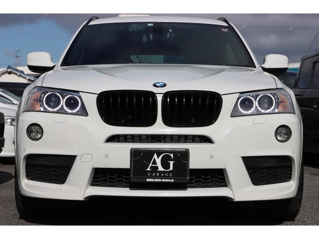 X3 xDrive 28i Mスポーツパッケージ 車高調/キセノンヘッドライト/ハーフレザーシート/純正ナビ/フルセグTV/バックカメラ/DVD・CD再生可/ETC/前後ドラレコ/クリアランスソナー/(5枚目)
