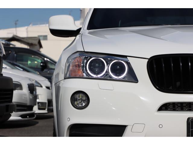 X3 xDrive 28i Mスポーツパッケージ 車高調/キセノンヘッドライト/ハーフレザーシート/純正ナビ/フルセグTV/バックカメラ/DVD・CD再生可/ETC/前後ドラレコ/クリアランスソナー/(6枚目)