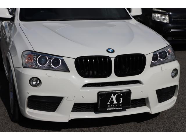 X3 xDrive 28i Mスポーツパッケージ 車高調/キセノンヘッドライト/ハーフレザーシート/純正ナビ/フルセグTV/バックカメラ/DVD・CD再生可/ETC/前後ドラレコ/クリアランスソナー/(9枚目)
