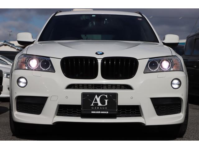 X3 xDrive 28i Mスポーツパッケージ 車高調/キセノンヘッドライト/ハーフレザーシート/純正ナビ/フルセグTV/バックカメラ/DVD・CD再生可/ETC/前後ドラレコ/クリアランスソナー/(10枚目)