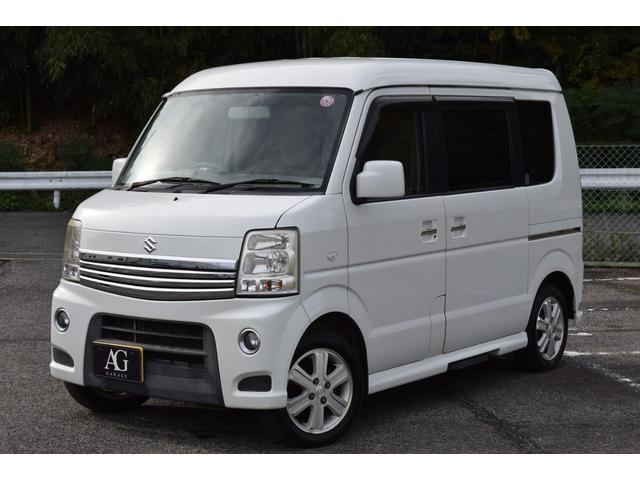 エブリイワゴン ＰＺターボスペシャル　ハイルーフ／両側電動ドア／メモリーナビ／バックカメラ／Ｂｌｕｅｔｏｏｔｈ／ＨＩＤ／サイドステップ／収納ボックス／ＥＴＣ／パワステ／パワーウインドウ／アルミホイール／フォグランプ／キーレス／ＡＢＳ／（2枚目）