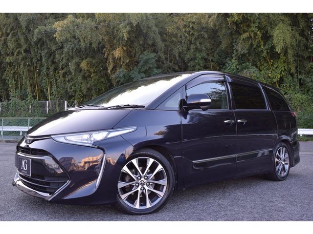 エスティマ アエラス プレミアム 両側電動スライドドア/メモリーナビ/バックカメラ/Bluetooth/車検R9年2月/ダウンサス/ドライブレコーダー/パワーシート/LEDヘッドライト/衝突軽減システム/ETC/ハーフレザーシート/(3枚目)