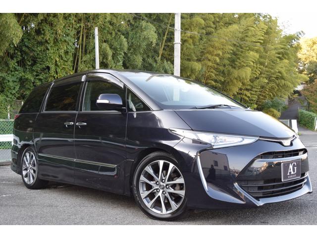 エスティマ アエラス プレミアム 両側電動スライドドア/メモリーナビ/バックカメラ/Bluetooth/車検R9年2月/ダウンサス/ドライブレコーダー/パワーシート/LEDヘッドライト/衝突軽減システム/ETC/ハーフレザーシート/(10枚目)