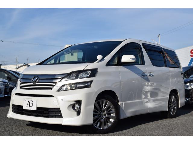 ヴェルファイア ２．４Ｚ　ゴールデンアイズ　９インチデカナビ／バックカメラ／Ｂｌｕｅｔｏｏｔｈ両側電動スライドドア／クルーズコントロール／ＥＴＣ／オットマン／フリップダウンモニター／ハーフレザーシート／クリアランスソナー／オートライト／（9枚目）