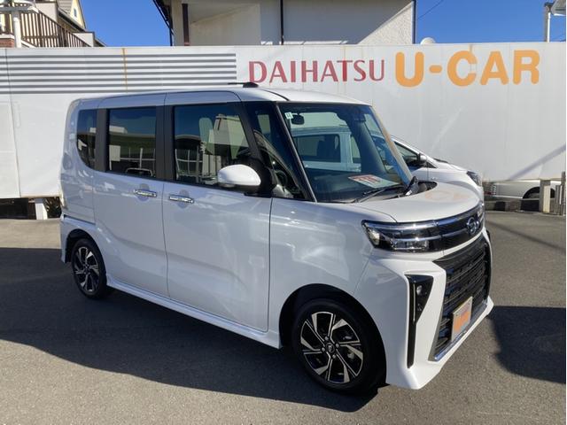 タント カスタムＸ　１４インチアルミホイール　大型エアロバンパー　フルＬＥＤヘッドランプ　オート格納式カラードドアミラー　両側パワースライドドア　キーフリーシステム　プッシュボタンスタート（7枚目）