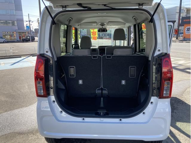 タント X 14インチフルホイールキャップ フルLEDヘッドランプ オート格納式カラードドアミラー 左側パワースライドドア TFTカラーマルチインフォメーションディスプレイ フルファブリックシート(10枚目)