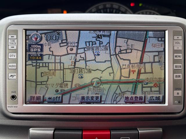 タント カスタムＲＳ　ワンオーナー車　純正ナビ　フルセグＴＶ　ＤＶＤ再生　ＥＴＣ　パワースライドドア　ターボ車　純正エアロ　純正アルミ（6枚目）