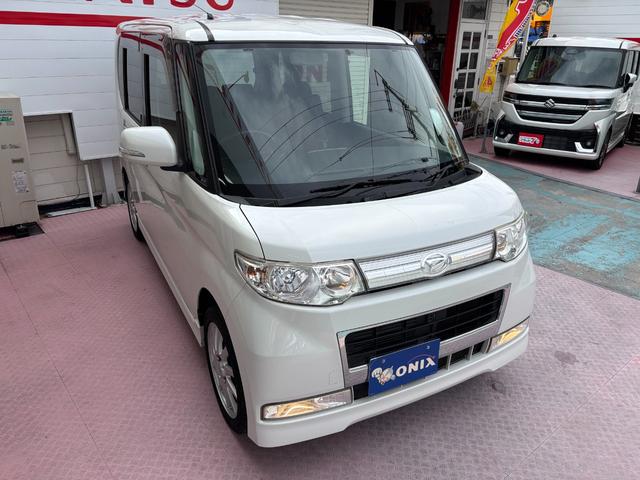 タント カスタムＲＳ　ワンオーナー車　純正ナビ　フルセグＴＶ　ＤＶＤ再生　ＥＴＣ　パワースライドドア　ターボ車　純正エアロ　純正アルミ（34枚目）