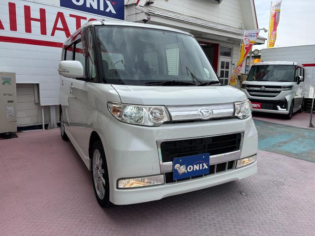 タント カスタムＲＳ　ワンオーナー車　純正ナビ　フルセグＴＶ　ＤＶＤ再生　ＥＴＣ　パワースライドドア　ターボ車　純正エアロ　純正アルミ（37枚目）