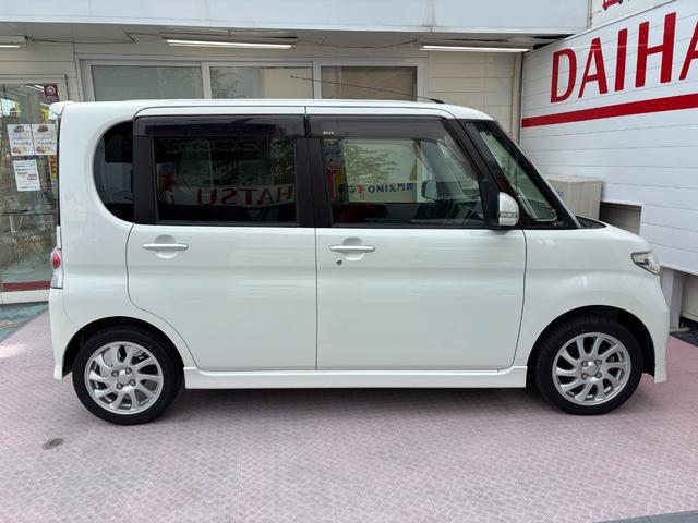 タント カスタムＲＳ　ワンオーナー車　純正ナビ　フルセグＴＶ　ＤＶＤ再生　ＥＴＣ　パワースライドドア　ターボ車　純正エアロ　純正アルミ（39枚目）