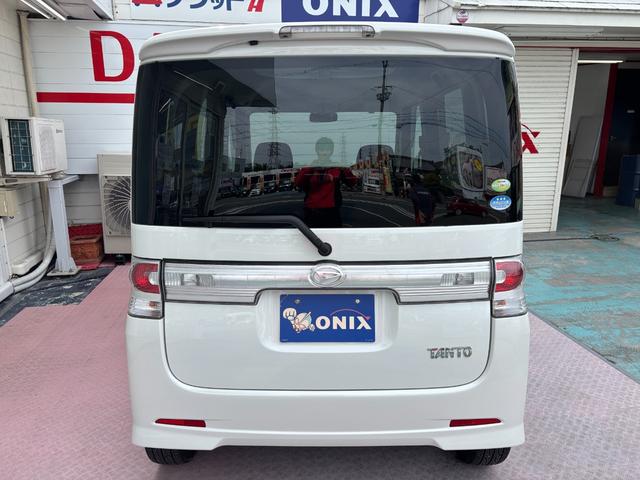 タント カスタムＲＳ　ワンオーナー車　純正ナビ　フルセグＴＶ　ＤＶＤ再生　ＥＴＣ　パワースライドドア　ターボ車　純正エアロ　純正アルミ（46枚目）