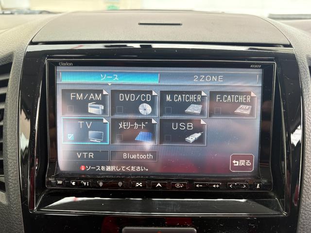 パレットSW XS ワンオーナー車 Bluetooth対応ナビ フルセグTV バックモニター ETC ドライブレコーダー パワースライドドア 純正エアロ 純正アルミ(8枚目)