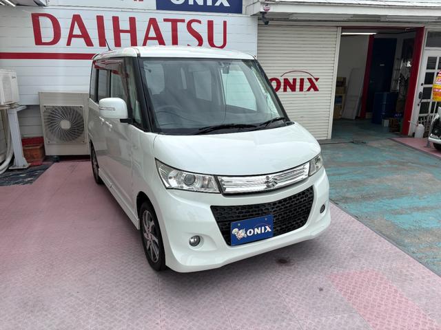 パレットSW XS ワンオーナー車 Bluetooth対応ナビ フルセグTV バックモニター ETC ドライブレコーダー パワースライドドア 純正エアロ 純正アルミ(42枚目)