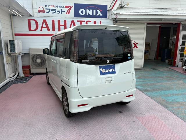 パレットSW XS ワンオーナー車 Bluetooth対応ナビ フルセグTV バックモニター ETC ドライブレコーダー パワースライドドア 純正エアロ 純正アルミ(52枚目)