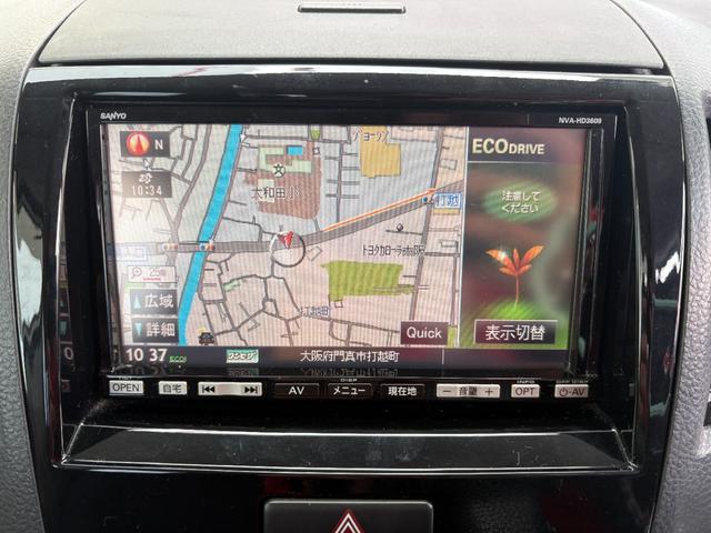 パレット T 3ケ月保証付き ナビ TV DVD再生 ETC 両側パワースライドドア ターボ車 純正エアロ 純正アルミ プッシュスタート&スマートキーシステム(11枚目)