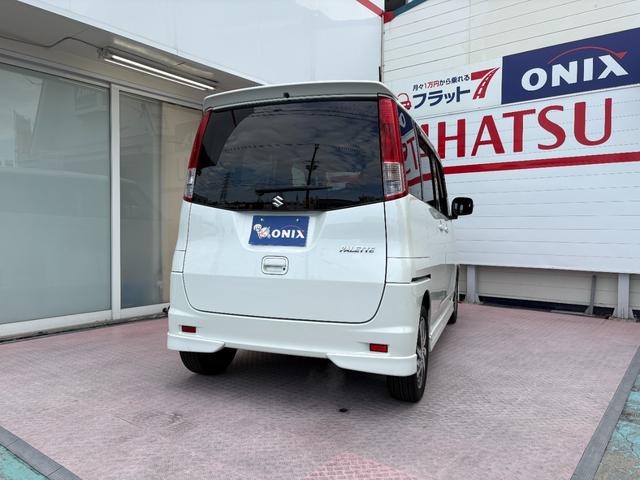 パレット T 3ケ月保証付き ナビ TV DVD再生 ETC 両側パワースライドドア ターボ車 純正エアロ 純正アルミ プッシュスタート&スマートキーシステム(41枚目)