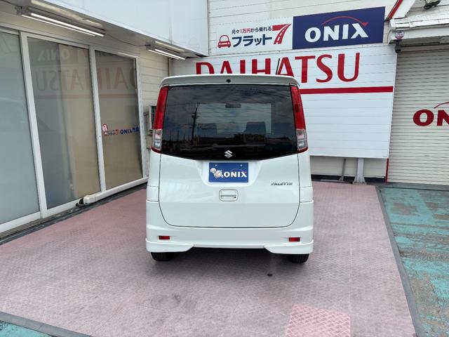 パレット T 3ケ月保証付き ナビ TV DVD再生 ETC 両側パワースライドドア ターボ車 純正エアロ 純正アルミ プッシュスタート&スマートキーシステム(43枚目)