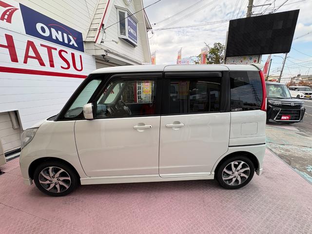 パレット T 3ケ月保証付き ナビ TV DVD再生 ETC 両側パワースライドドア ターボ車 純正エアロ 純正アルミ プッシュスタート&スマートキーシステム(49枚目)