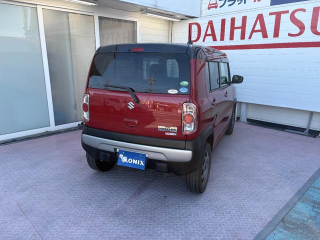 ハスラー Ｇターボ　３ケ月保証付き　ワンオーナー　ターボ車　レーダーブレーキシステム　衝突軽減ブレーキシステム（47枚目）