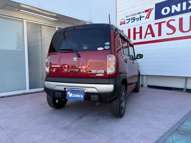 ハスラー Ｇターボ　３ケ月保証付き　ワンオーナー　ターボ車　レーダーブレーキシステム　衝突軽減ブレーキシステム（48枚目）