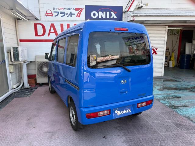 ハイゼットカーゴ DX 3ケ月保証付き ワンオーナー車 スズケンブルー(35枚目)