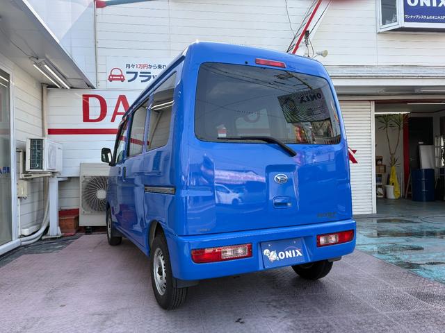 ハイゼットカーゴ DX 3ケ月保証付き ワンオーナー車 スズケンブルー(36枚目)