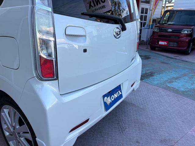 ムーヴ カスタム　ＲＳ　純ナビ　フルセグＴＶ　ＤＶＤ再生　バックモニター　ＥＴＣ　プッシュスタート＆スマートキーシステム　リア３面フィルム施工（53枚目）