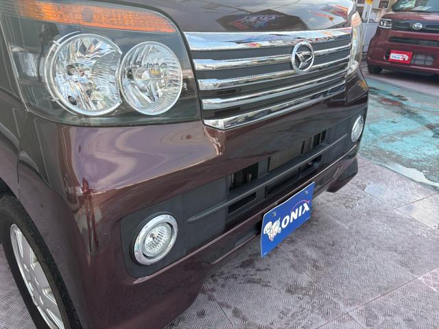 アトレーワゴン カスタムターボＲＳリミテッド　３ケ月保証付き　ナビ　テレビ　バックモニター　ＥＴＣ　パワースライドドア　純正エアロ　純正アルミ（35枚目）