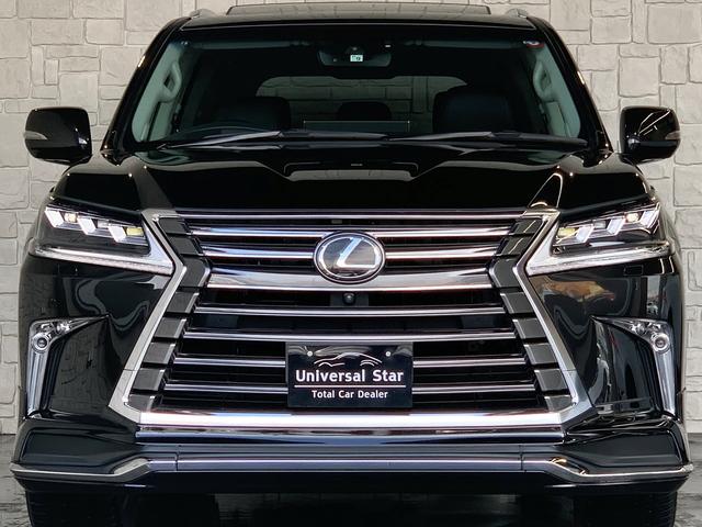 LX570 H30年9月登録後期モデル 走行15500キロ 希少5人乗り 新品取付モデリスタエアロKIT 新品取付モデリスタスポーツマフラー オプション21AW 黒革 サンルーフ COOLBOX冷蔵庫 禁煙車(2枚目)