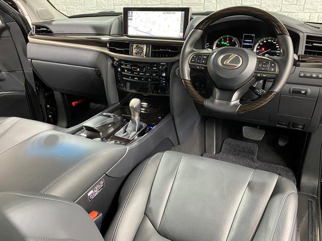 LX570 H30年9月登録後期モデル 走行15500キロ 希少5人乗り 新品取付モデリスタエアロKIT 新品取付モデリスタスポーツマフラー オプション21AW 黒革 サンルーフ COOLBOX冷蔵庫 禁煙車(14枚目)