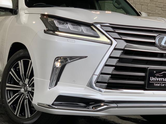 LX570 H29年9月登録後期モデル 新品取付モデリスタエアロKIT 新品取付モデリスタスポーツマフラー マークレビンソンサウンド OP21AW 本革ベンチレーター サンルーフ 電動バックゲート ETC2.0(40枚目)