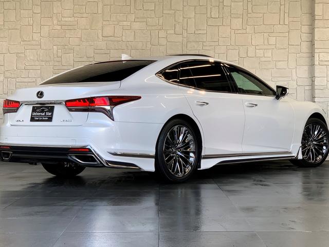 LS500 バージョンL レクサスセーフティプラス モデリスタフルエアロ 純正OP20AW マークレビンソンサウンド デジタルインナーミラー 本革 サンルーフ 360度パノラマカメラ ETC2.0 純正ドラレコ パワートランク(34枚目)