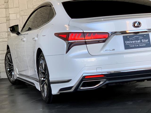 LS500 バージョンL レクサスセーフティプラス モデリスタフルエアロ 純正OP20AW マークレビンソンサウンド デジタルインナーミラー 本革 サンルーフ 360度パノラマカメラ ETC2.0 純正ドラレコ パワートランク(55枚目)